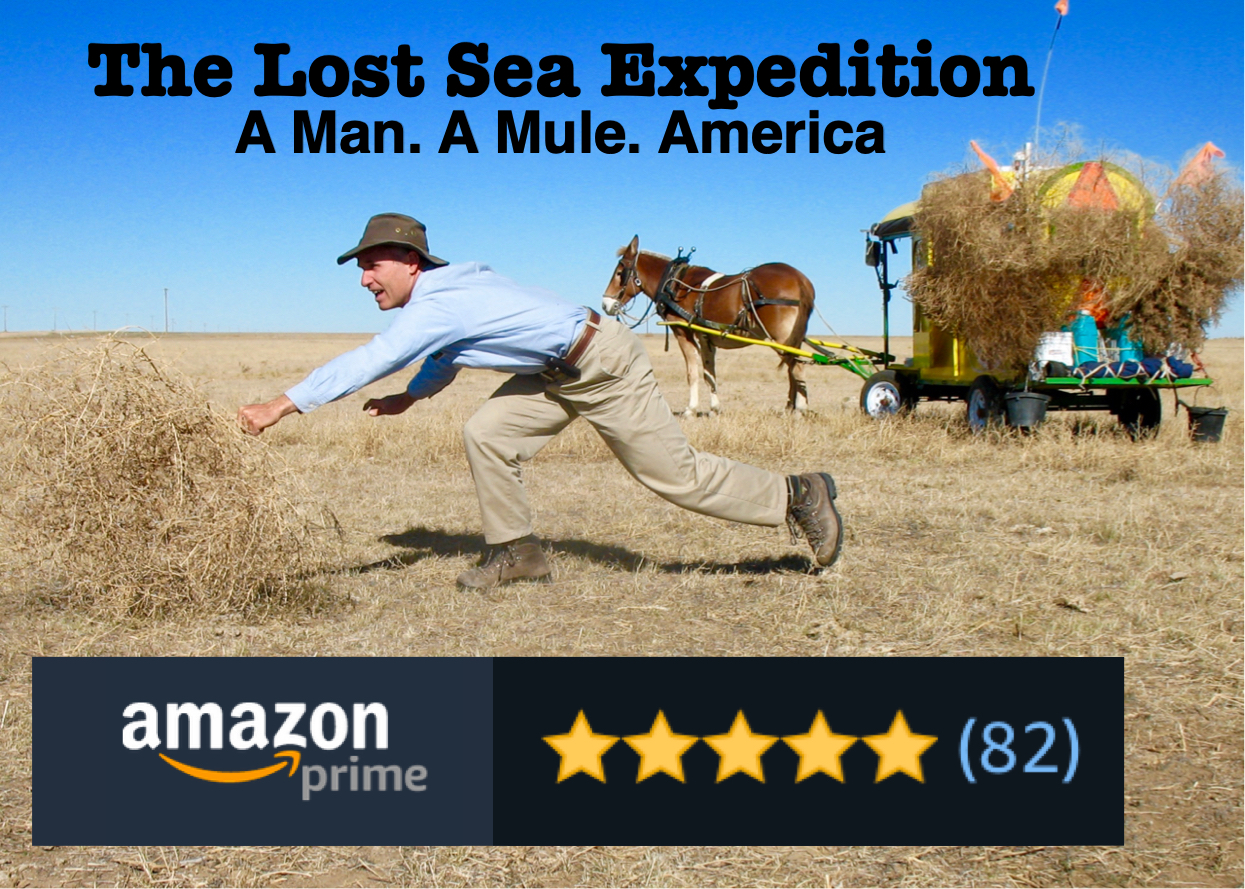 Bernie Harberts, mule, the lost sea expedition, amazon prime, tv series, documentary, mule polly